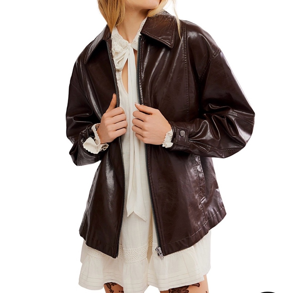 Free People Sloane Jacket EUC XL